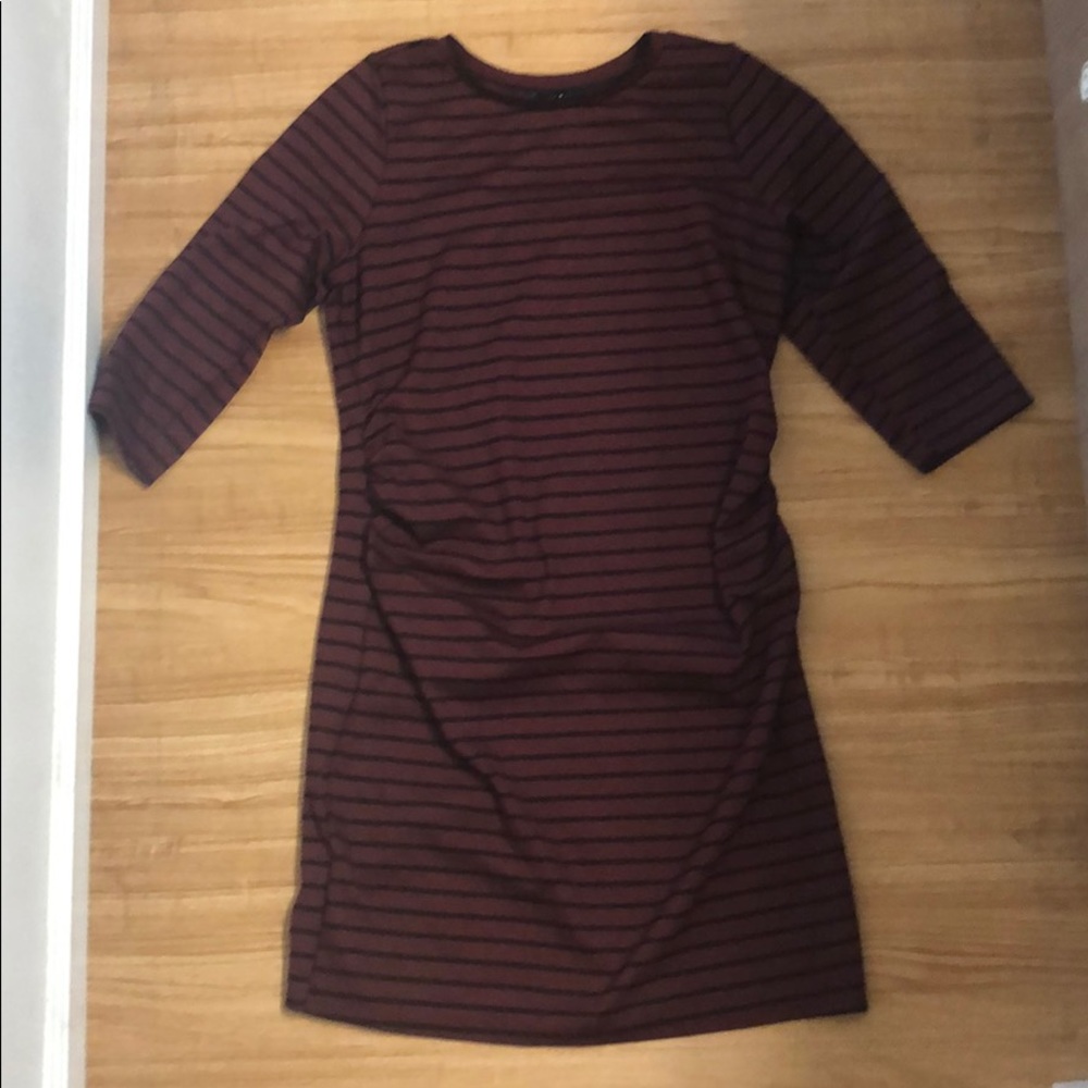 Long Sleeved Maternity Dress